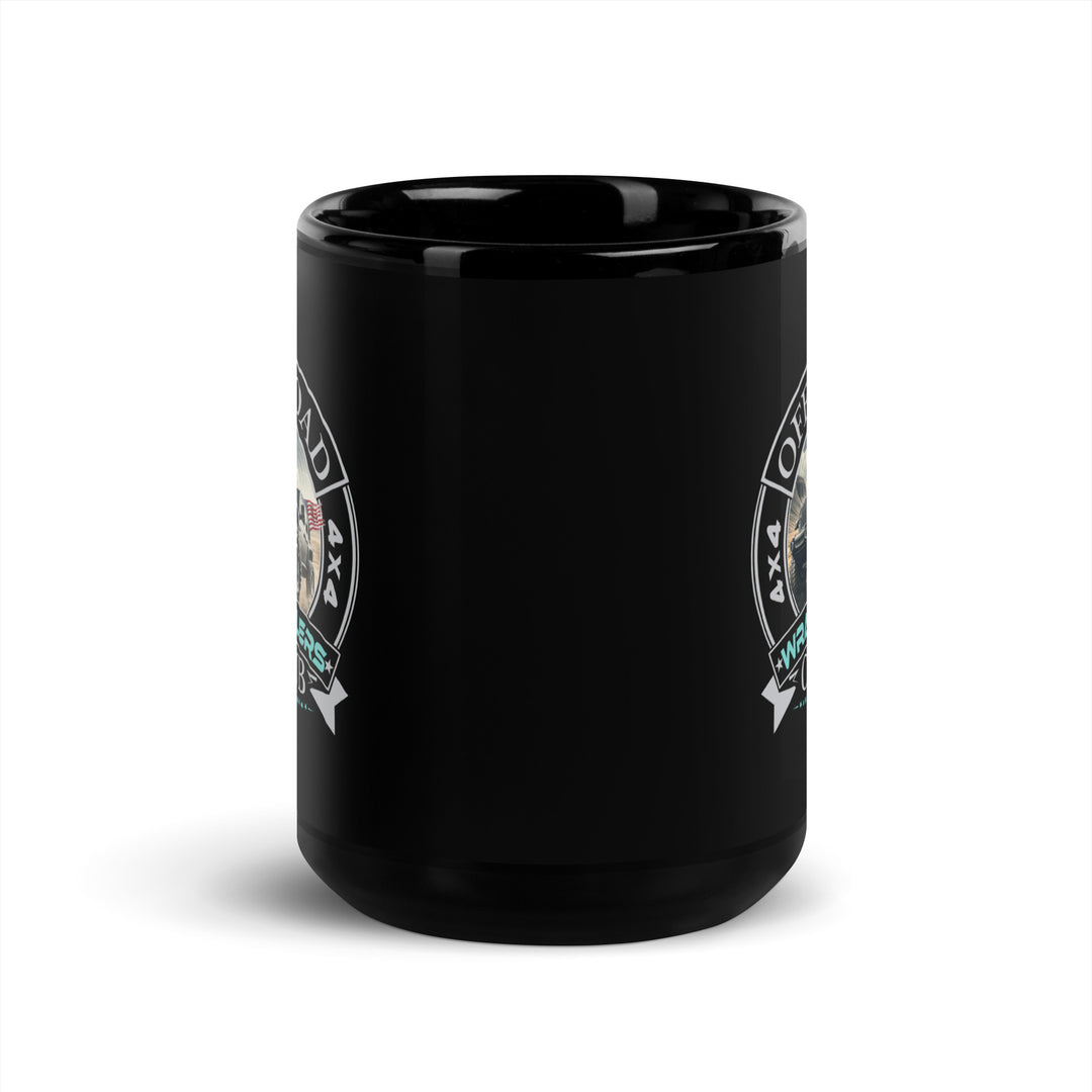 Black Glossy Mug | Off Road Club WRANGLERS