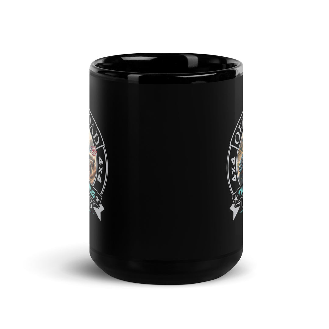 Black Glossy Mug | Off Road Club TACOMAS