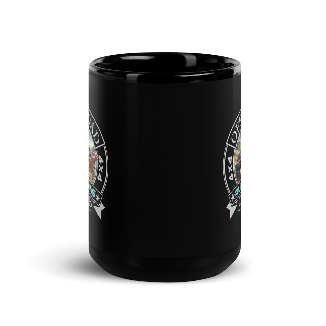 Black Glossy Mug | Off Road Club RUBICONS