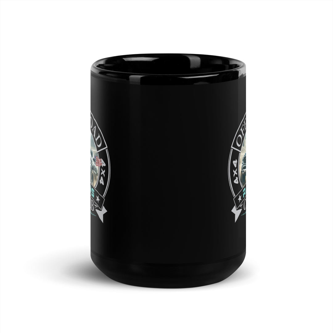 Black Glossy Mug | Off Road Club RAMS