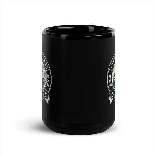 Black Glossy Mug | Off Road Club RAMS