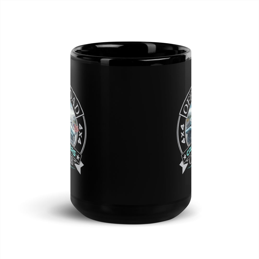 Black Glossy Mug | Off Road Club CRUISERS