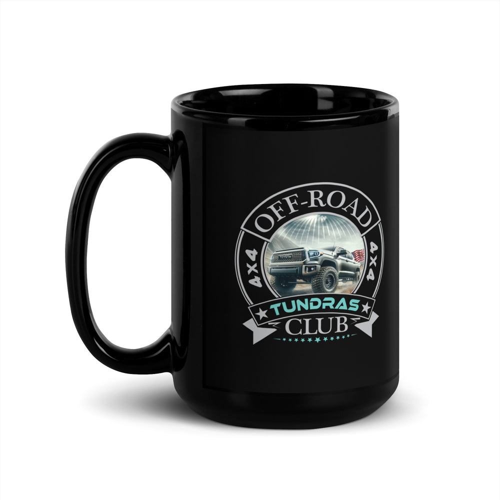 Black Glossy Mug | Off Road Club TUNDRAS