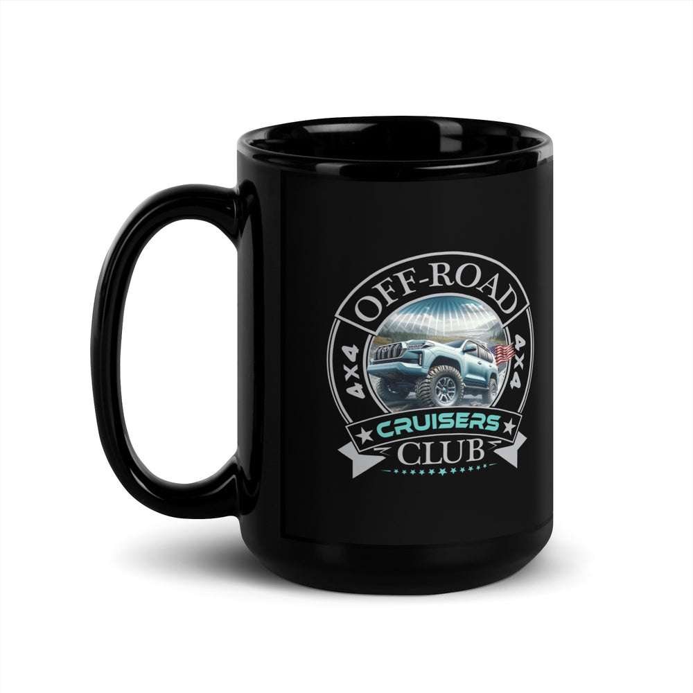 Black Glossy Mug | Off Road Club CRUISERS