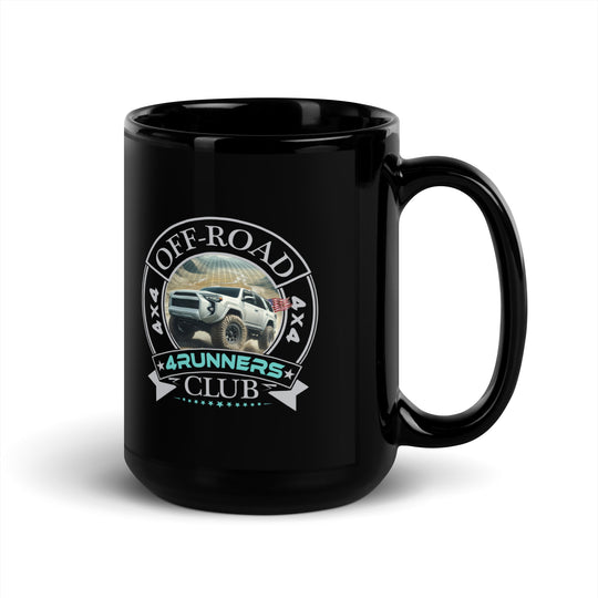 Black Glossy Mug | Off Road Club 4RUNNERS