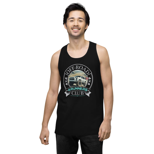 Unisex Premium tank top | Off Road Club 4RUNNERS
