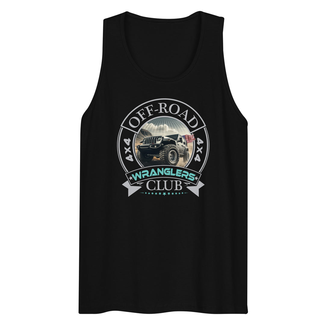 Unisex Premium tank top | Off Road Club WRANGLERS