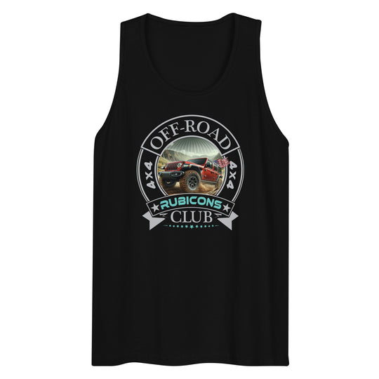 Unisex Premium tank top | Off Road Club RUBICONS