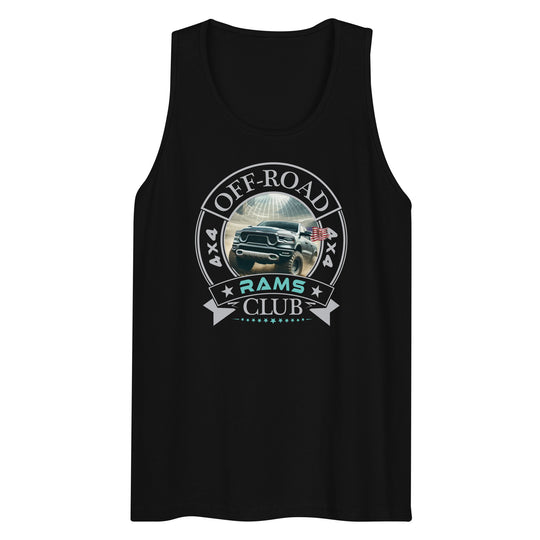 Unisex Premium tank top | Off Road Club RAMS
