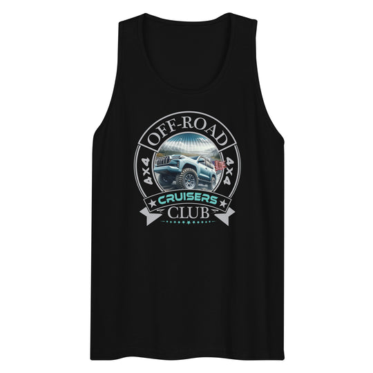 Unisex Premium tank top | Off Road Club CRUISERS