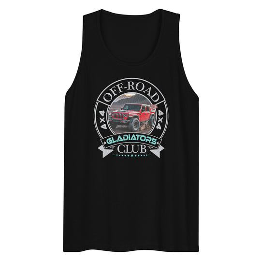 Unisex Premium tank top | Off Road Club GLADIATORS