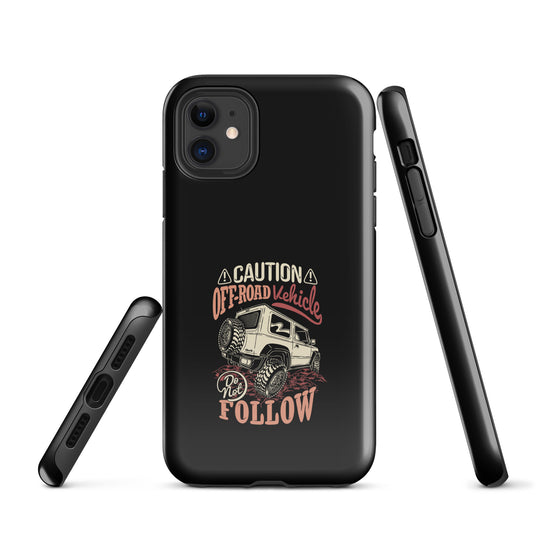 iPhone Tough Case | Caution