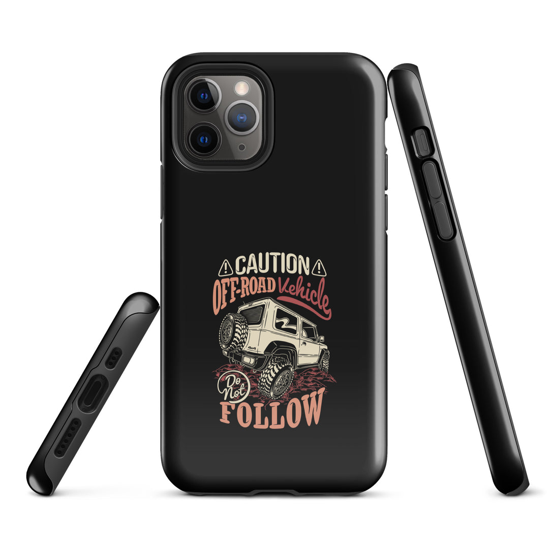 iPhone Tough Case | Caution