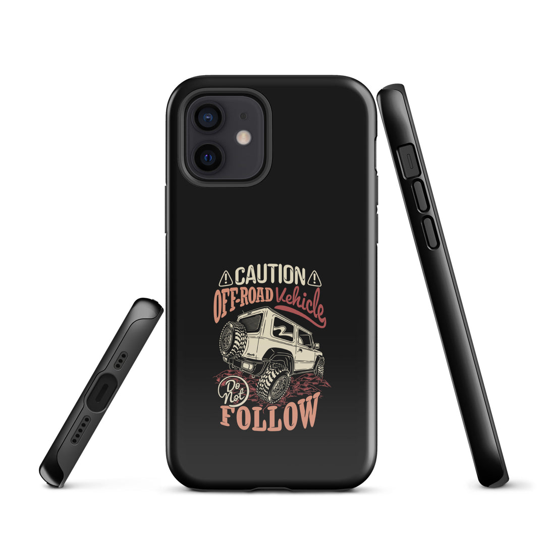 iPhone Tough Case | Caution
