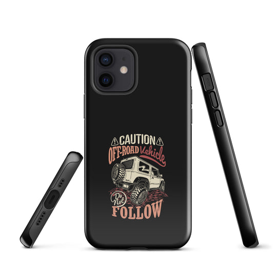 iPhone Tough Case | Caution