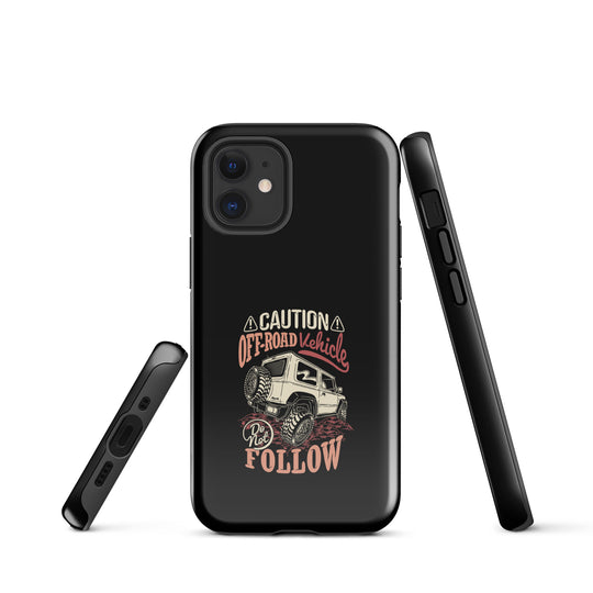 iPhone Tough Case | Caution