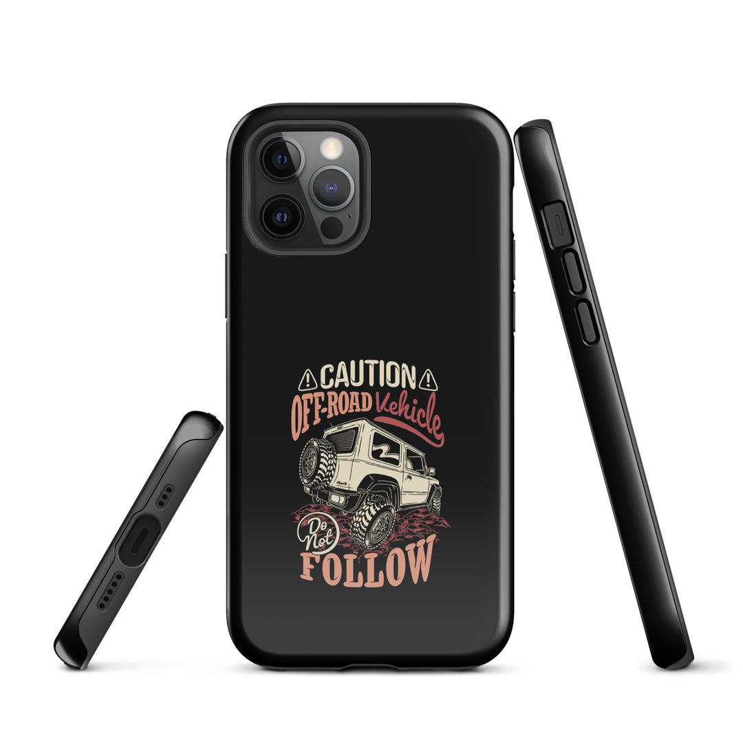 iPhone Tough Case | Caution