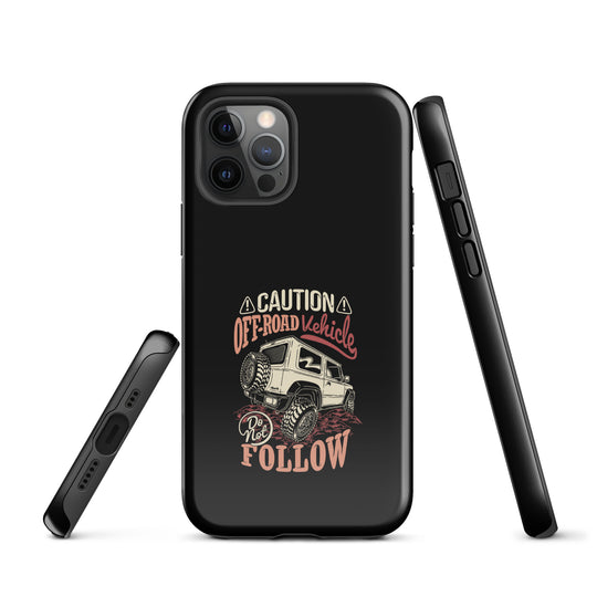iPhone Tough Case | Caution