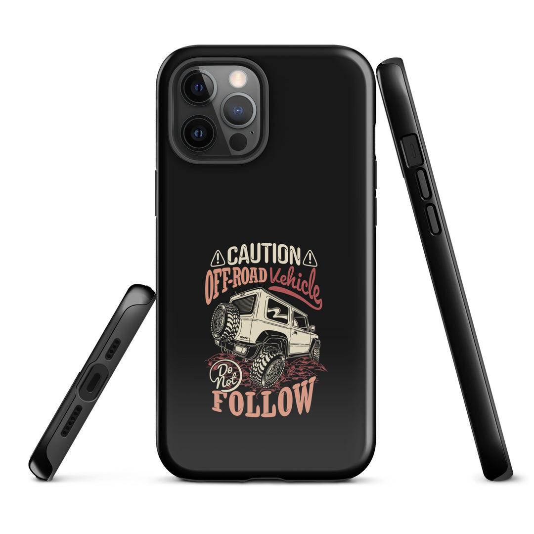 iPhone Tough Case | Caution