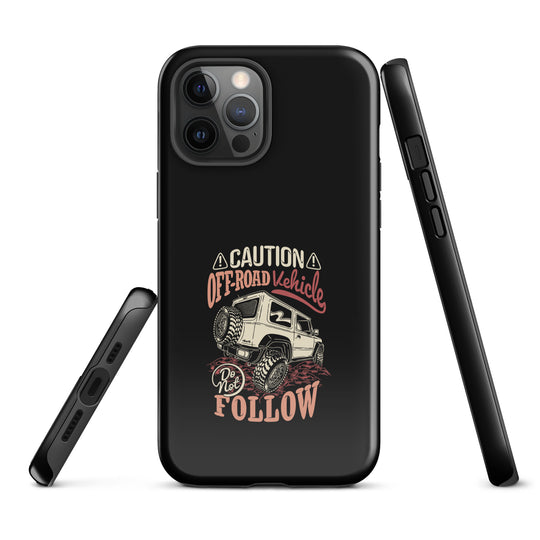 iPhone Tough Case | Caution