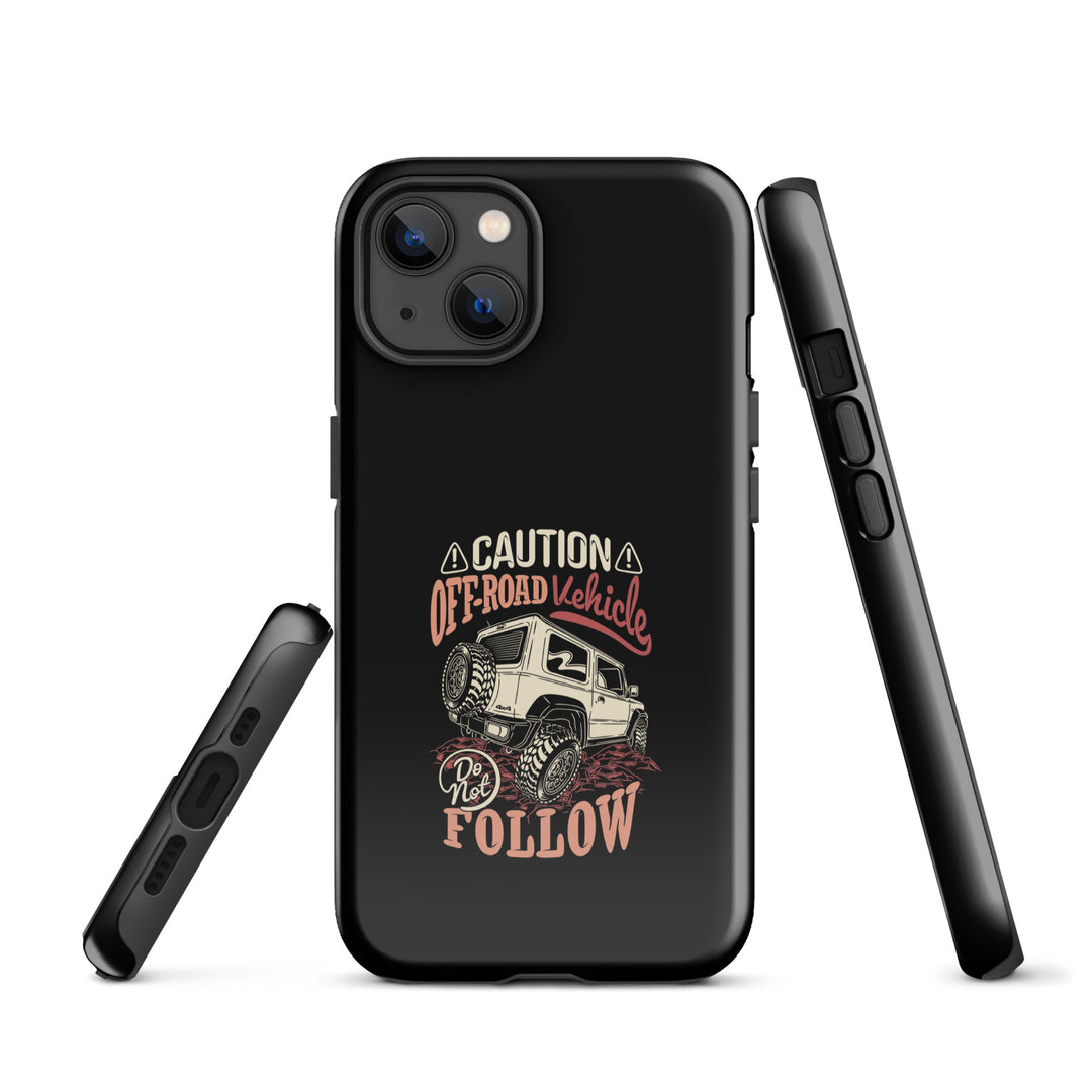 iPhone Tough Case | Caution