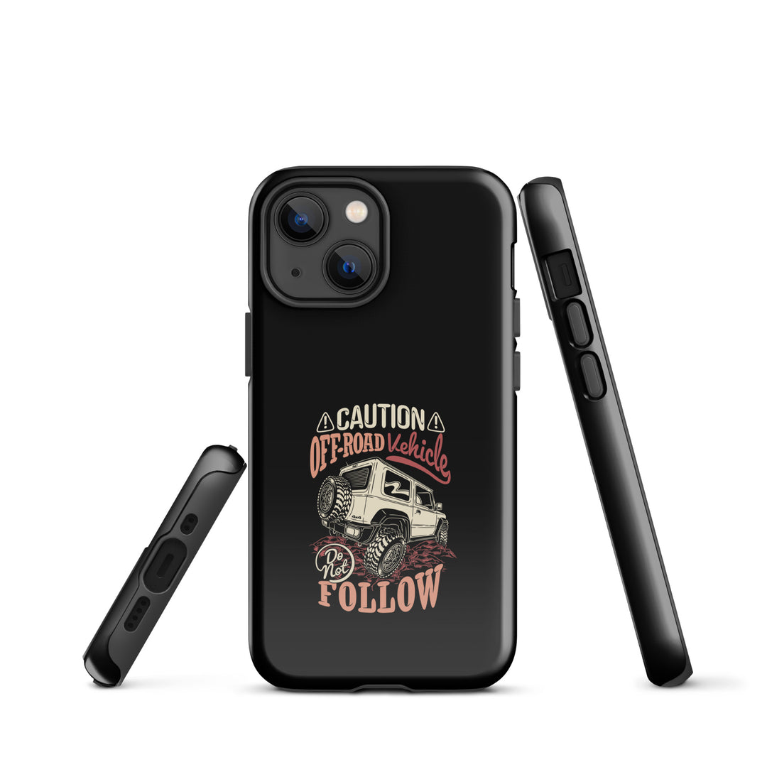 iPhone Tough Case | Caution