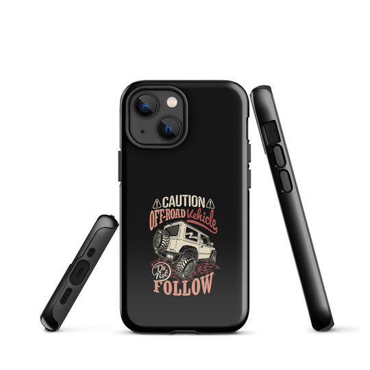 iPhone Tough Case | Caution