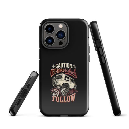 iPhone Tough Case | Caution