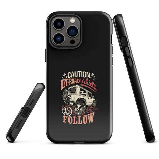 iPhone Tough Case | Caution