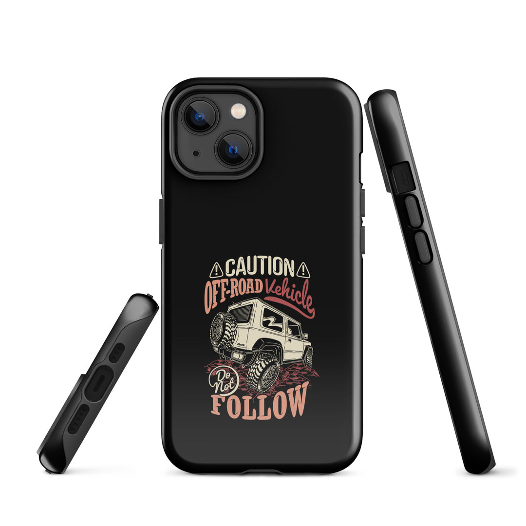 iPhone Tough Case | Caution