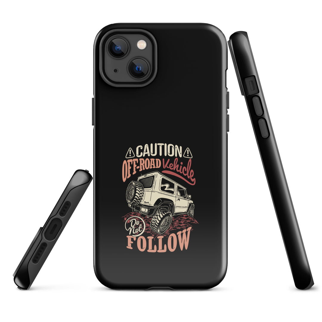 iPhone Tough Case | Caution