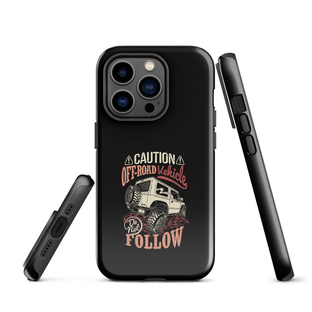iPhone Tough Case | Caution