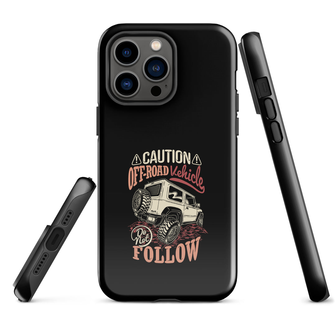 iPhone Tough Case | Caution