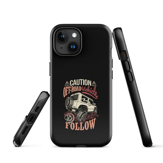 iPhone Tough Case | Caution
