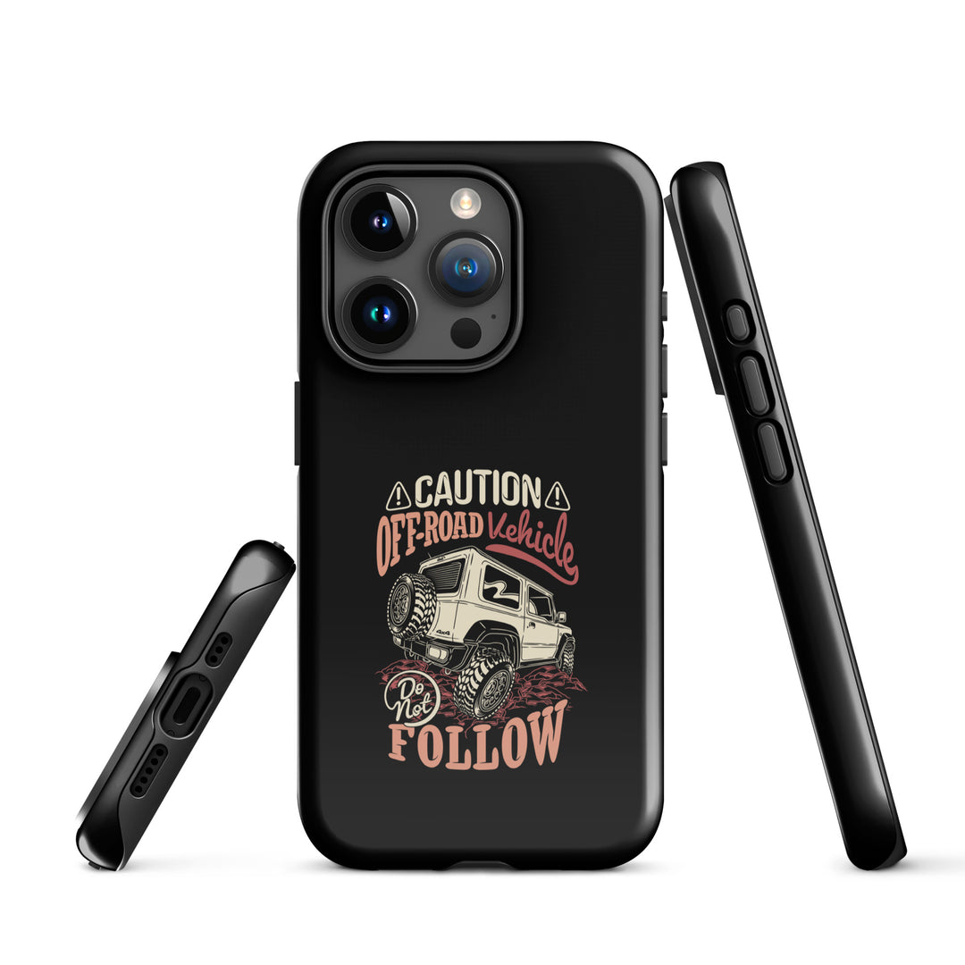iPhone Tough Case | Caution