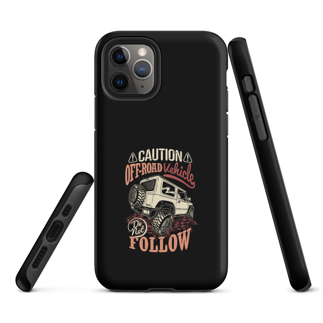 iPhone Tough Case | Caution