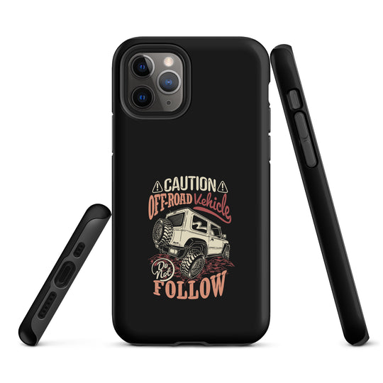 iPhone Tough Case | Caution
