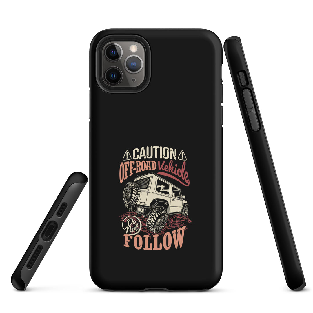 iPhone Tough Case | Caution