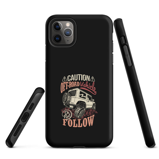 iPhone Tough Case | Caution