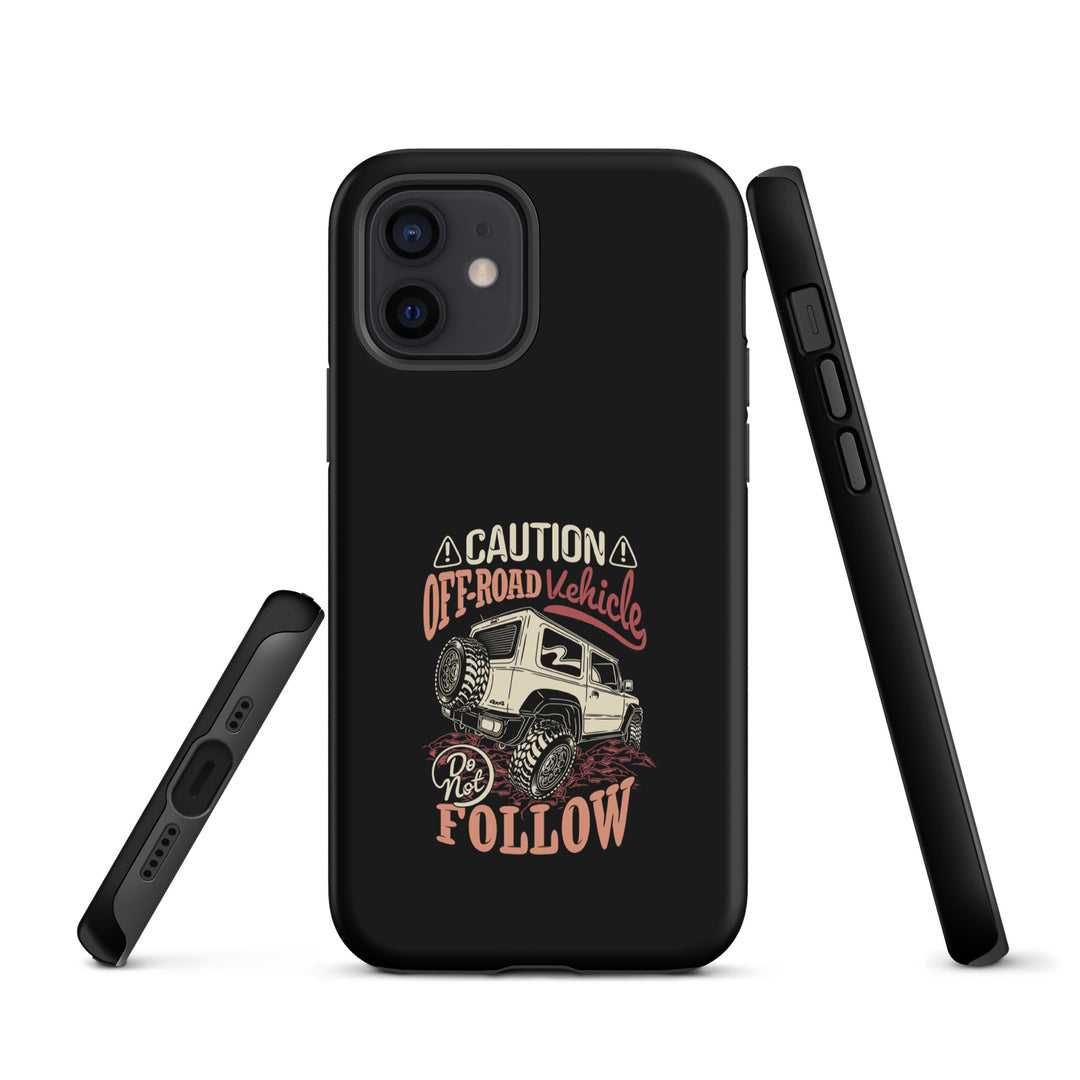 iPhone Tough Case | Caution
