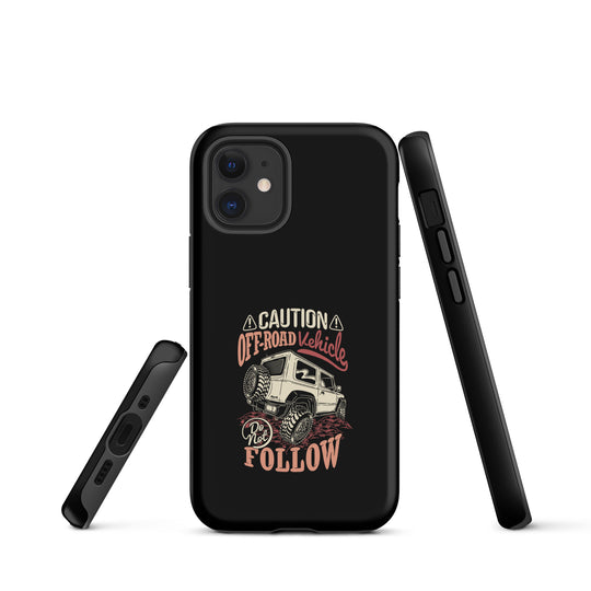 iPhone Tough Case | Caution