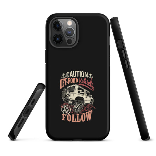 iPhone Tough Case | Caution