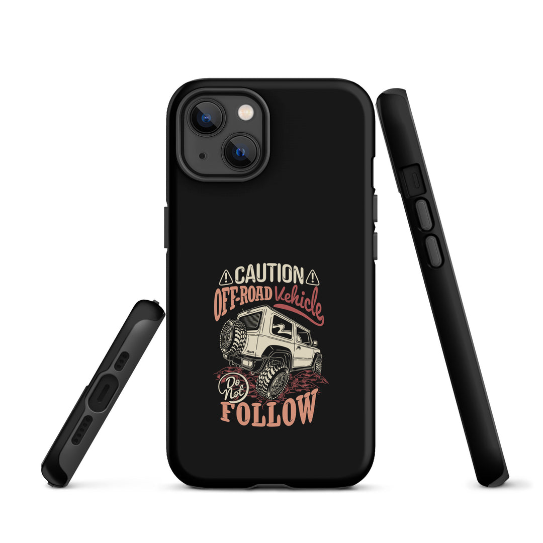 iPhone Tough Case | Caution