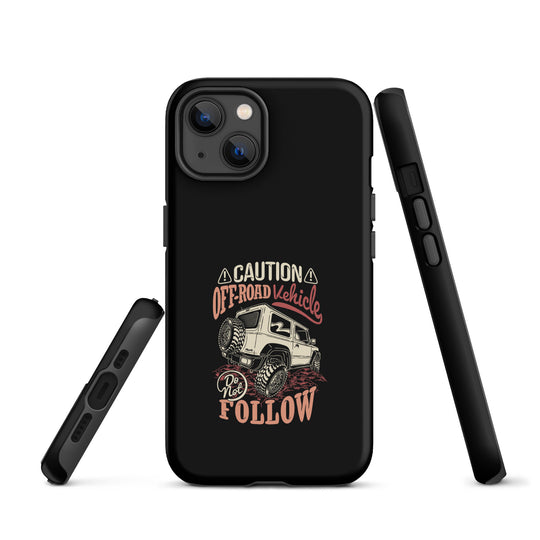 iPhone Tough Case | Caution