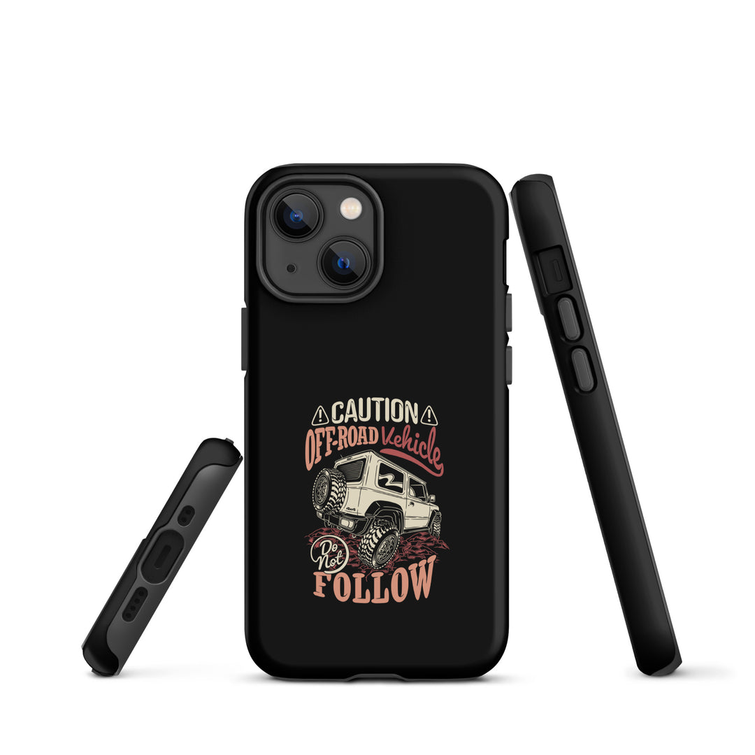 iPhone Tough Case | Caution