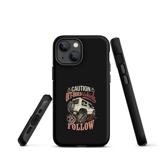 iPhone Tough Case | Caution