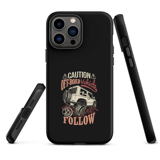 iPhone Tough Case | Caution