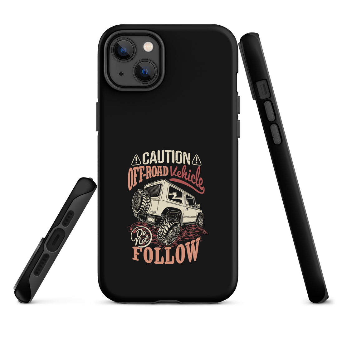 iPhone Tough Case | Caution