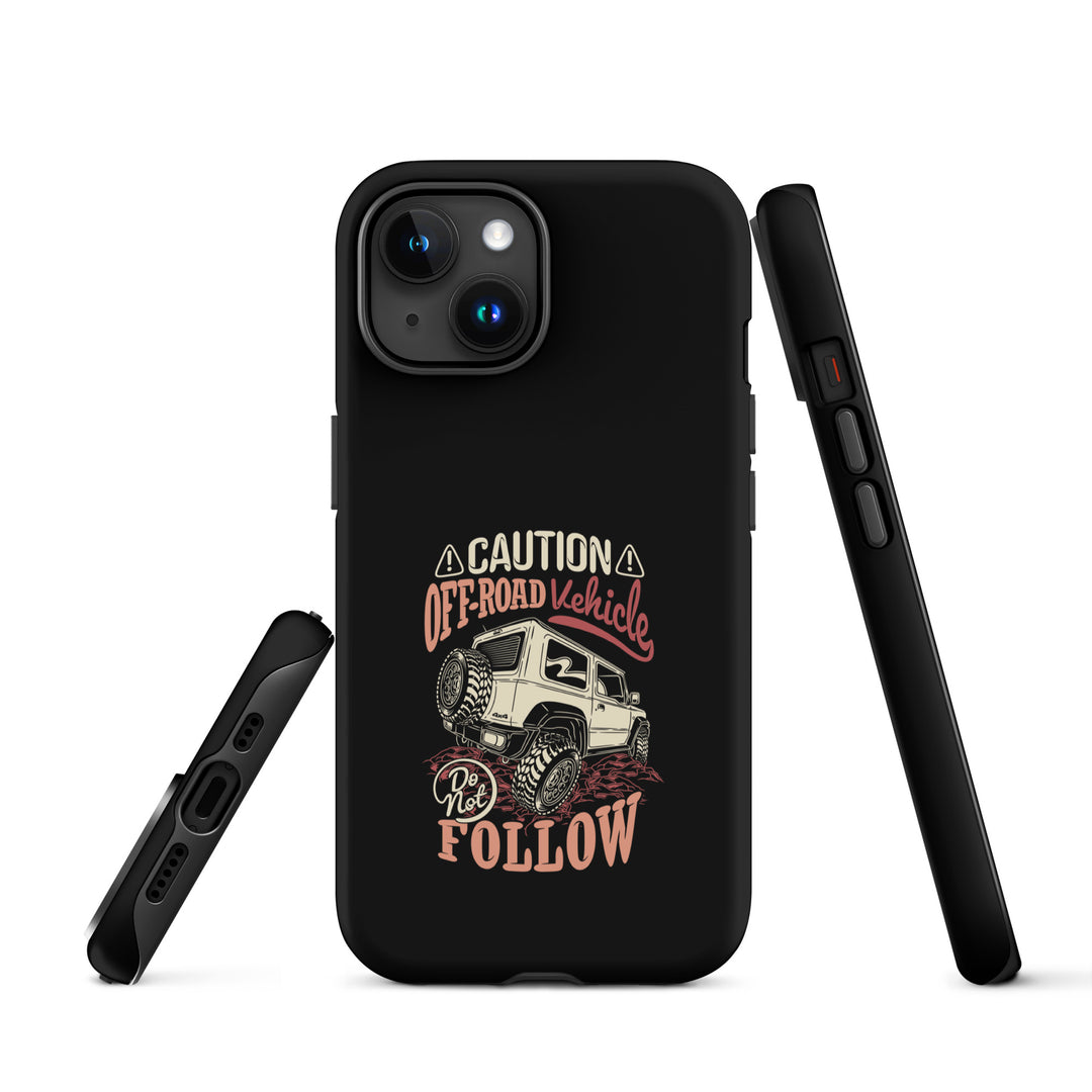 iPhone Tough Case | Caution
