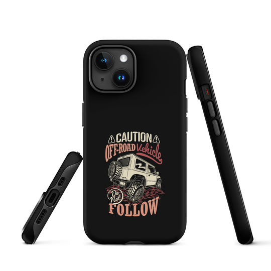iPhone Tough Case | Caution